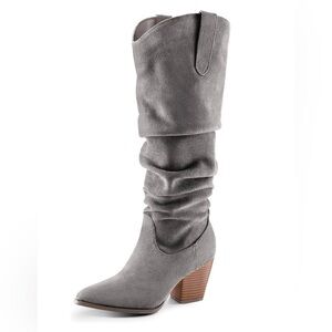 Mysoft Cowboy Slouchy Knee High Boots Size 11 
Retail $115
